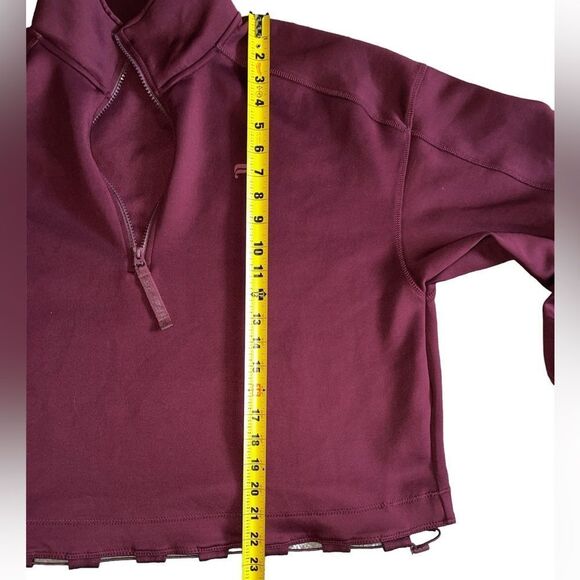 Fabletics Barrier Scuba Oversized Pullover 1/2 Zip Size XL - Picture 11 of 13